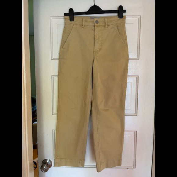 Everlane Straight Leg Crop in Hemp - Picture 2 of 3